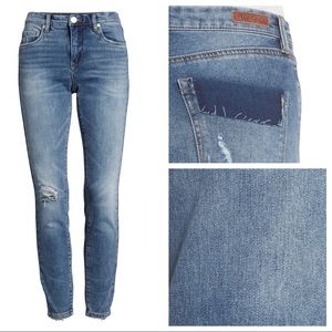BlankNYC Trip Switch Distressed Skinny Jeans NWTs